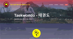 Desktop Screenshot of kimtkd.com.br